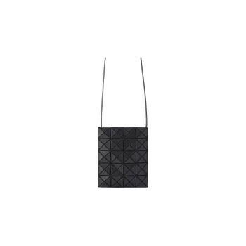 ISSEY MIYAKE Prism Vinyl Chloride Resin Crossbody Bag Shoulder Bag Unisex Matte Black