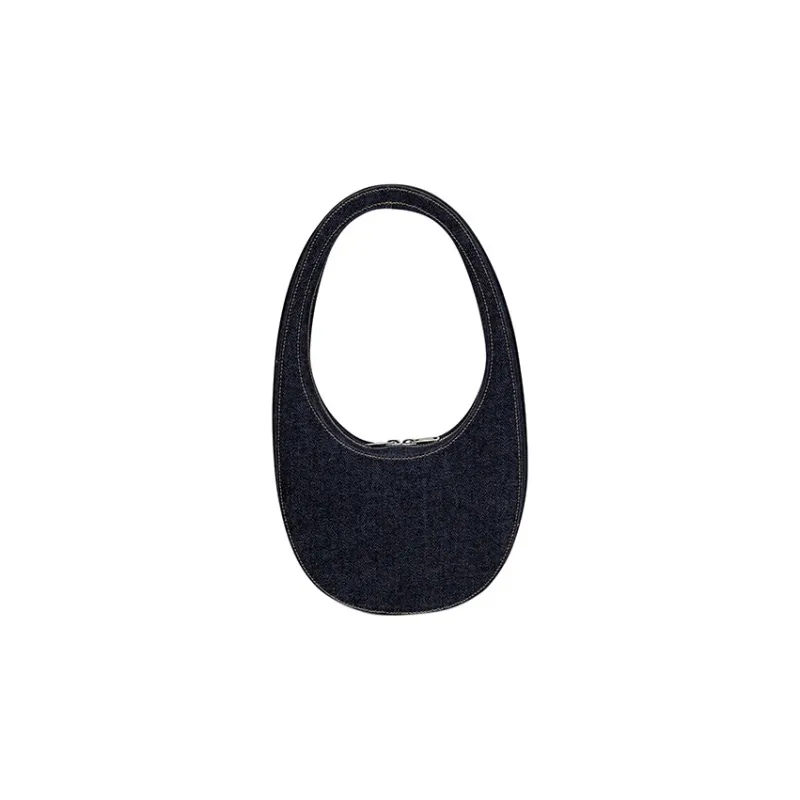 COPERNI Cotton One Shoulder Handbags Regular Women's Denim Blue-2