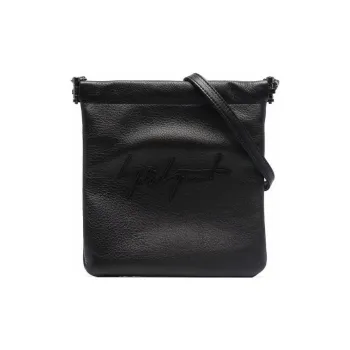 Yohji Yamamoto Calfskin Crossbody Bag Regular Women's Black