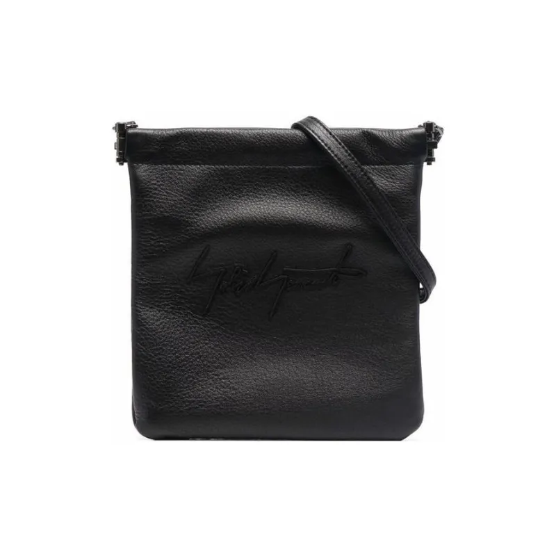 Yohji Yamamoto Calfskin Crossbody Bag Regular Women's Black-0