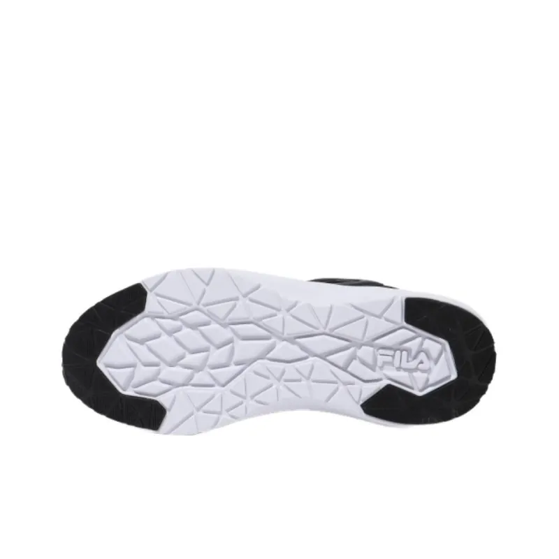 FILA Field Gauge Light Abrasion Resistant Low Top Casual Shoes Unisex Black White Korean Style-3