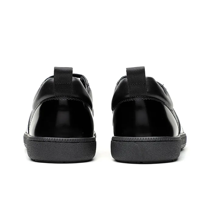 CHARRIOL Low Top Skateboard Shoes Men's Black-4
