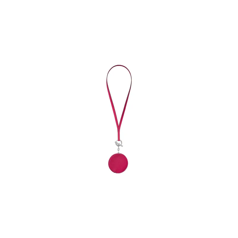 HERMES Strap Evercolor Calfskin Coin Purse Women's 90 Framboise Overripe Plum Color-1