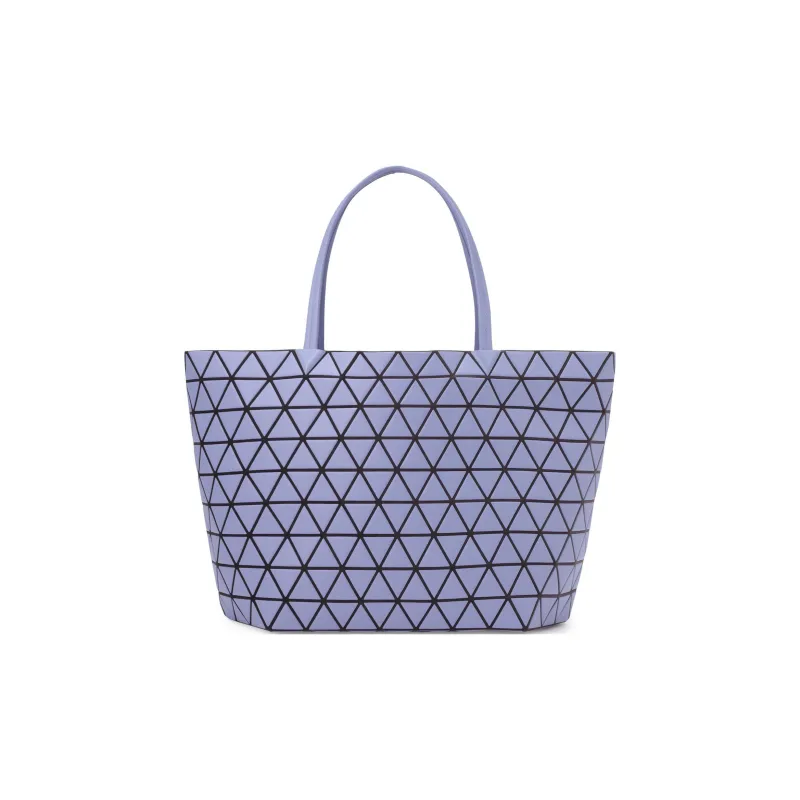 ISSEY MIYAKE Bateau Matte Cowhide With Polyester Laptop Bag Handbag Unisex Lavender Purple-0