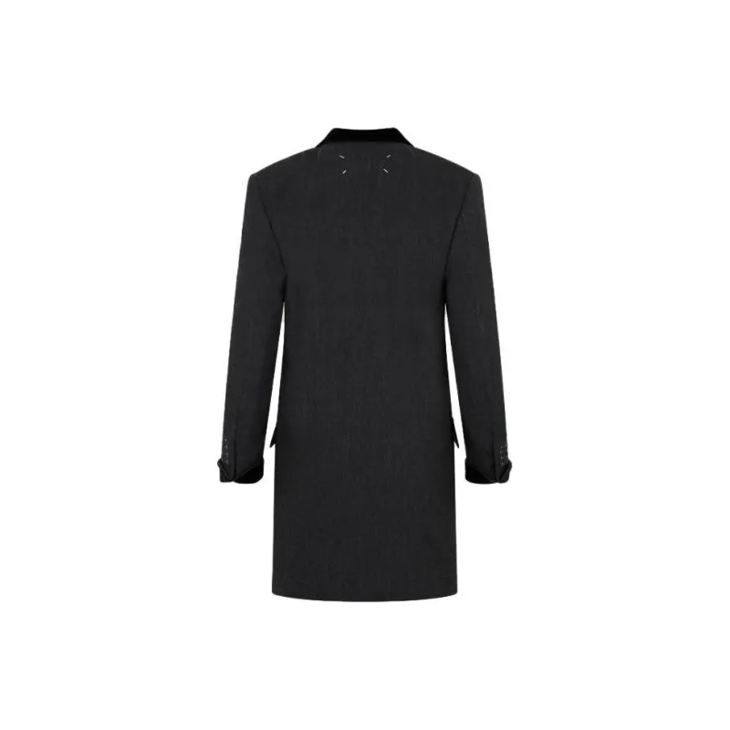 Maison Margiela Single Breasted Long Sleeved Coat-1