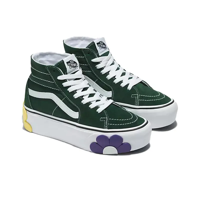 Vans Sk8 Hi Tapered Stackform Osf 'Green Grey' Women's-1