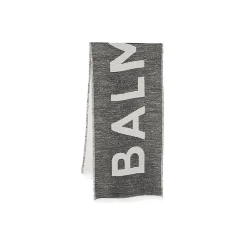 BALMAIN Knit Scarves Kids Gray