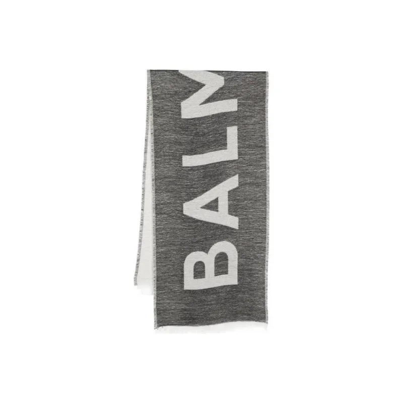 BALMAIN Knit Scarves Kids Gray-0