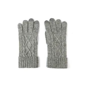 MARJAKURKI Wool Atmosphere Hand Gloves With Needle And Thread Embroidery Greeting Card Women's