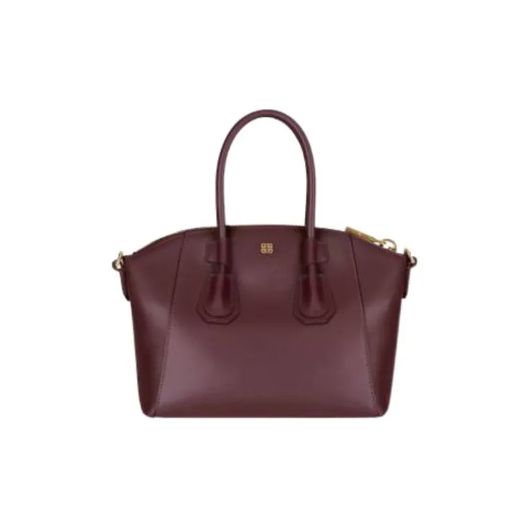 GIVENCHY Antigona Calfskin Shoulder Bag Crossbody Bag Handbag Mini Women's Red-3