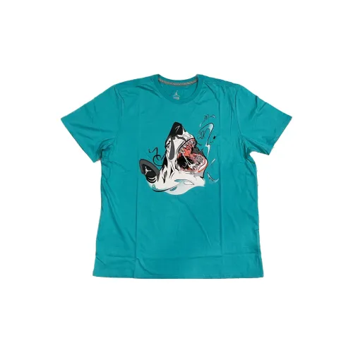 Jordan T-Shirts Men Sky Blue