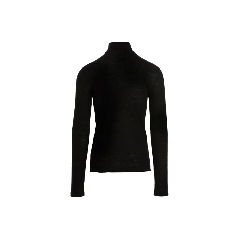 JIL SANDER + Zip Detailed Long Sleeved Sweatshirt-1