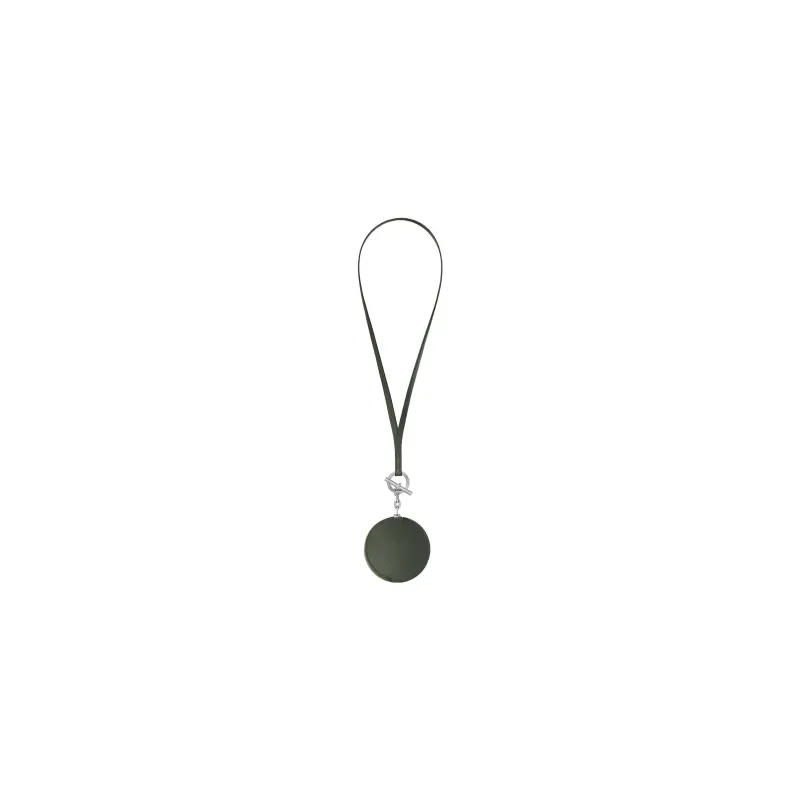 HERMES Barenia Faubourg Calfskin Coin Purse Women's C6Vert De Gris Gray Green-1