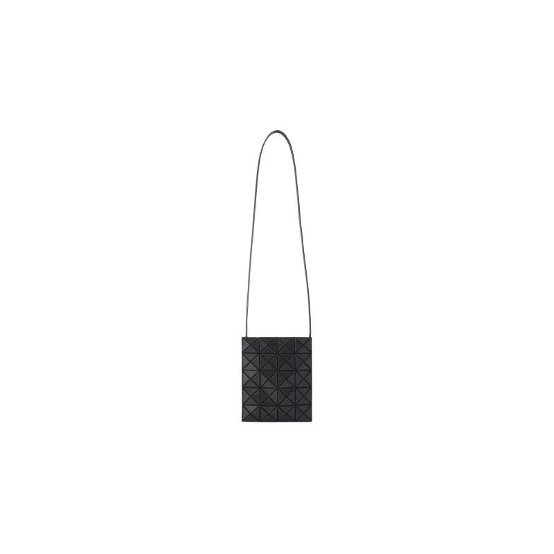 ISSEY MIYAKE Prism Vinyl Chloride Resin Crossbody Bag Shoulder Bag Unisex Matte Black-1