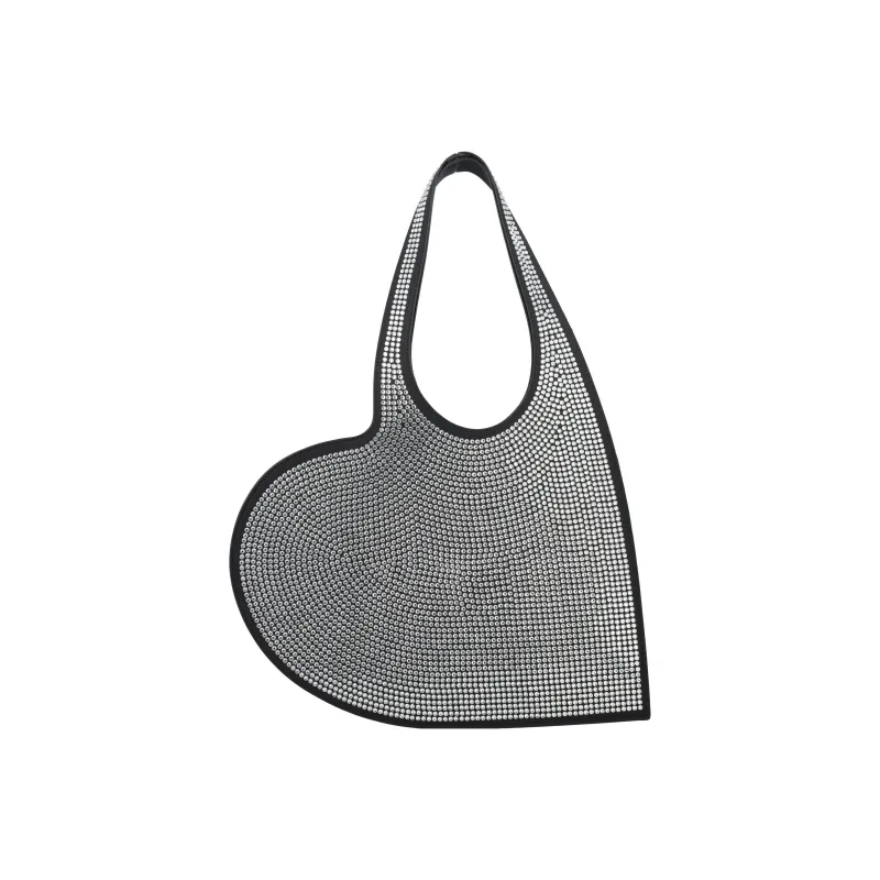 COPERNI Leather Handbag Mini Women's Silver/Black-0