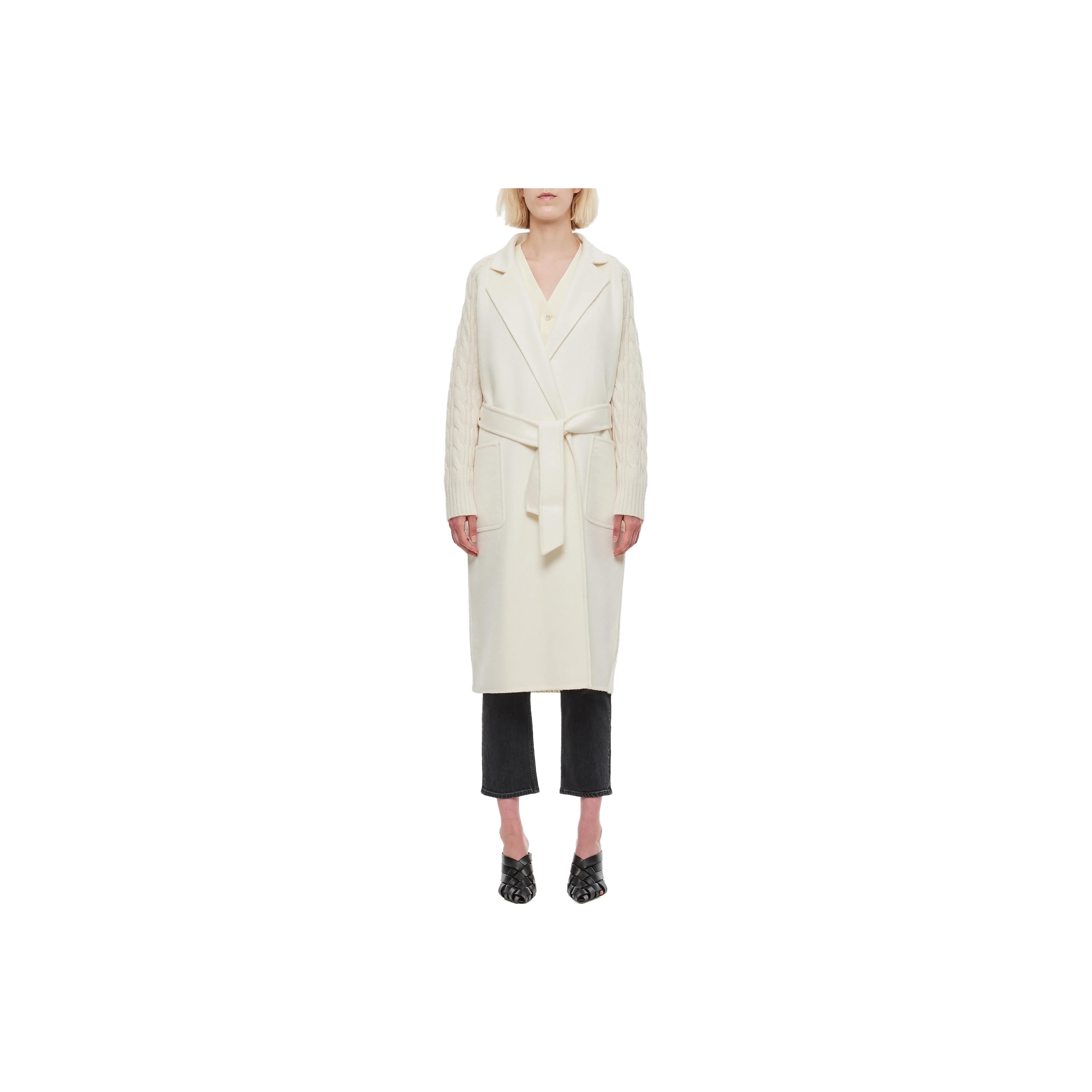 Max mara ivory coat deals