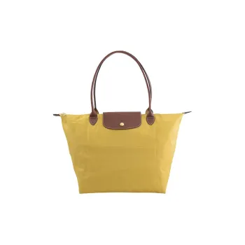 LONGCHAMP Le Pliage Néo Fabric Dumpling Bag Handbag Shoulder Bag Large Size Women's Yellow