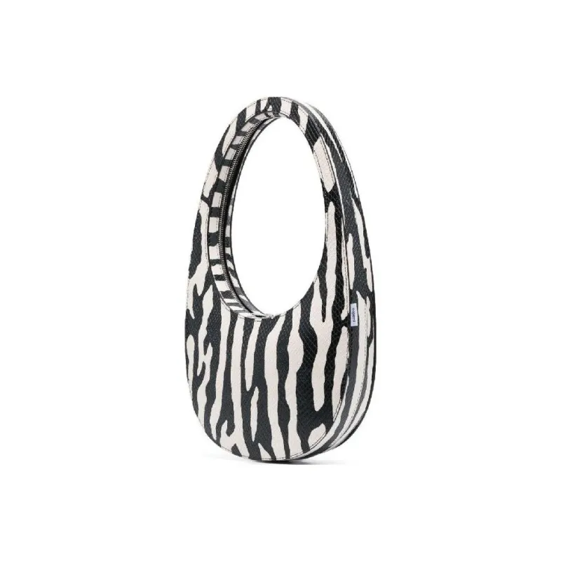 COPERNI Leather Shoulder Bag Handbag Women's Black White-1