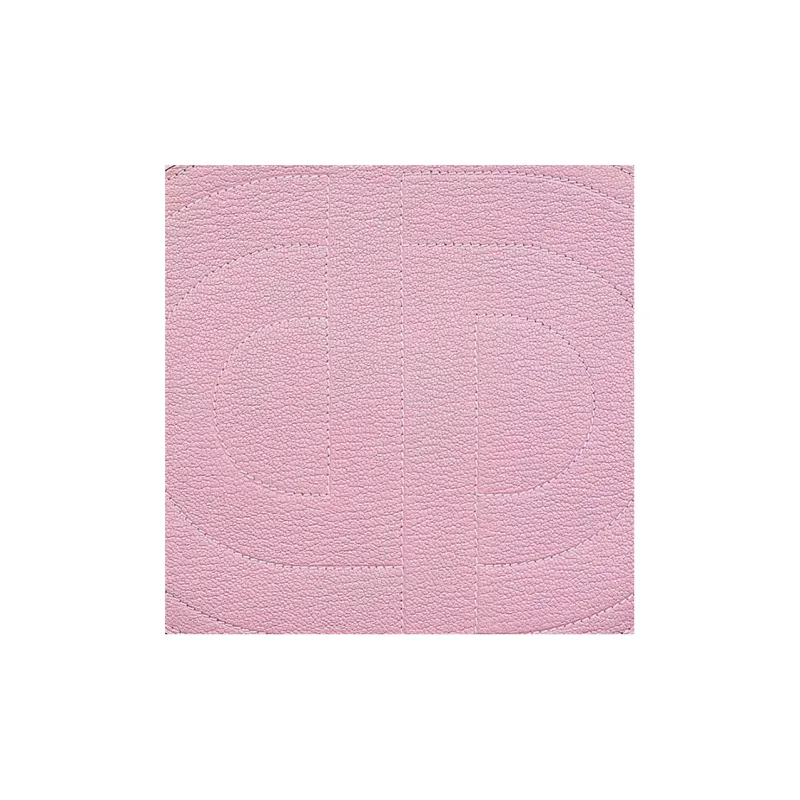 HERMES In The Loop Mysore Sheepskin Basket Bag Pig Nose Handbag Clutch Women's Pink-3