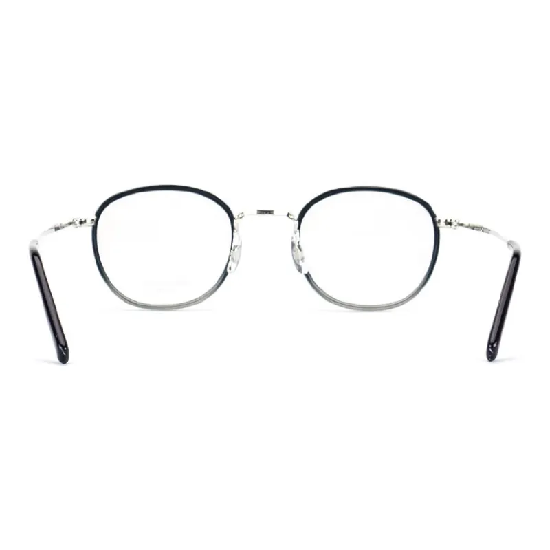 MASUNAGA Plate Frame With Titanium Plate And Titanium Alloy Round Optical Glasses Unisex-7