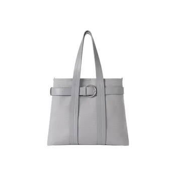 VANESSA HOGAN Fabric Tote Bag Shopping Bag Student Backpack Handbag Shoulder Bag Women's Gray