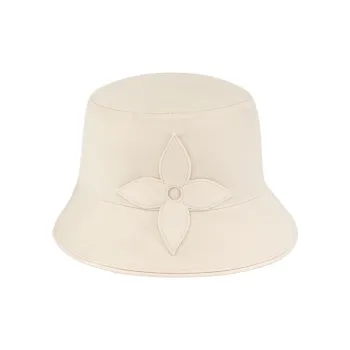 LOUIS VUITTON Bucket Hats Women's Beige Yellow