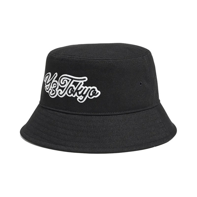 Y 3 Logo embroidered Bucket Hat-0