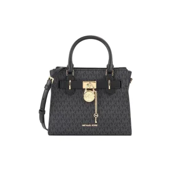 MICHAEL KORS Leather Shoulder Bag, Crossbody Bag, Handbag Small Size Women's Black