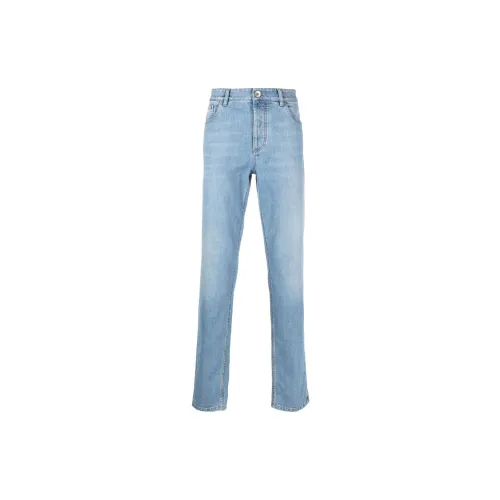 Brunello Cucinelli Mid-rise Straight-leg Jeans