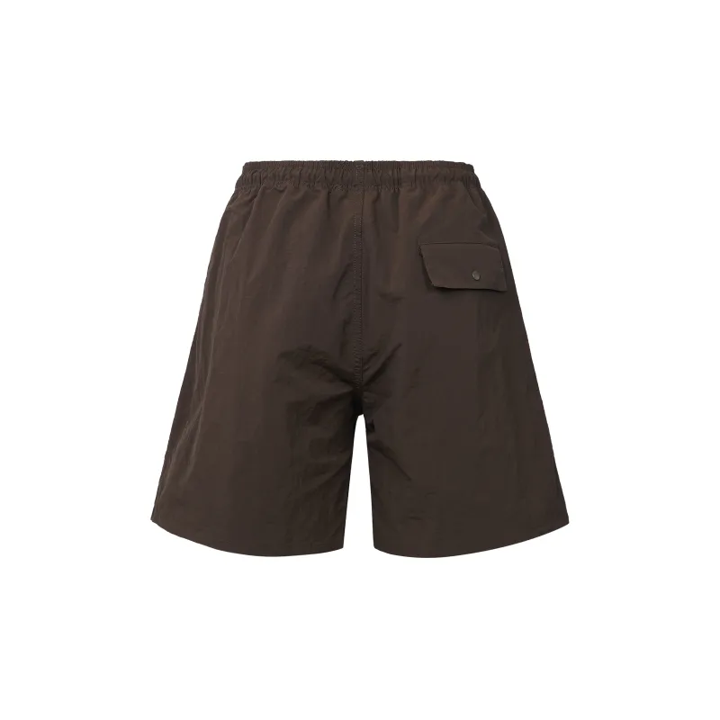 Travis Scott Casual Shorts Unisex Brown-1