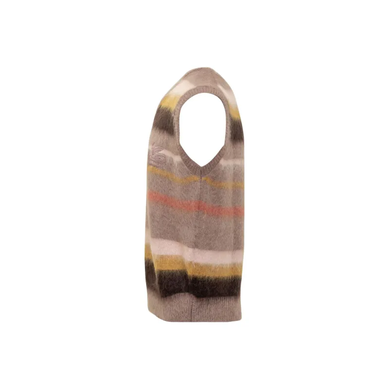 ETRO V Neck Sleeveless Knitted Jumper-2
