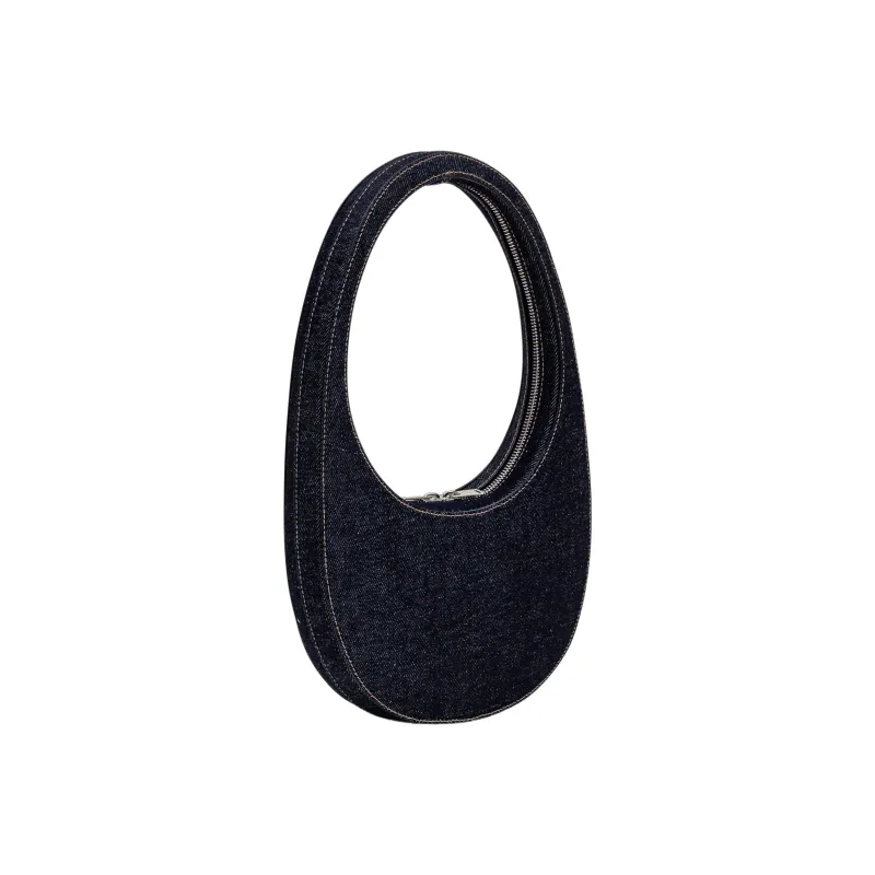 COPERNI Cotton One Shoulder Handbags Regular Women's Denim Blue-1