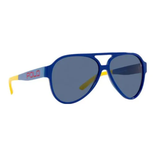 Polo Ralph Lauren Acetate Aviator Sunglasses Men's Blue