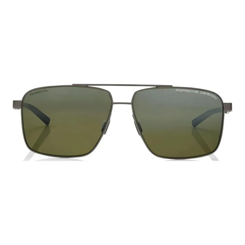 PORSCHE DESIGN Plate Frame Stainless Steel Square Sunglasses Unisex-2