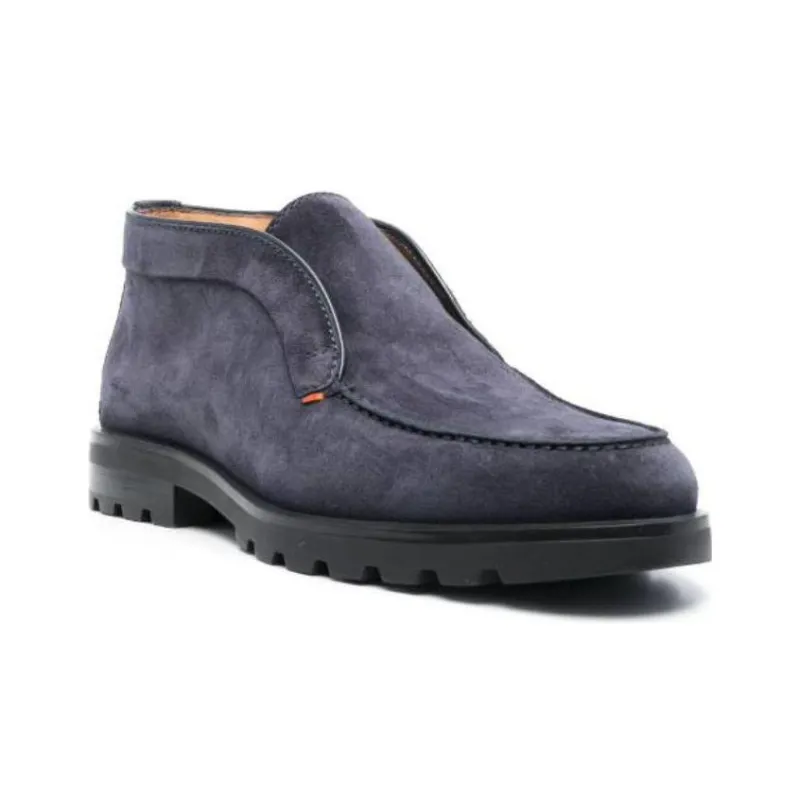 Santoni Detroit Rock Suede Boots-2