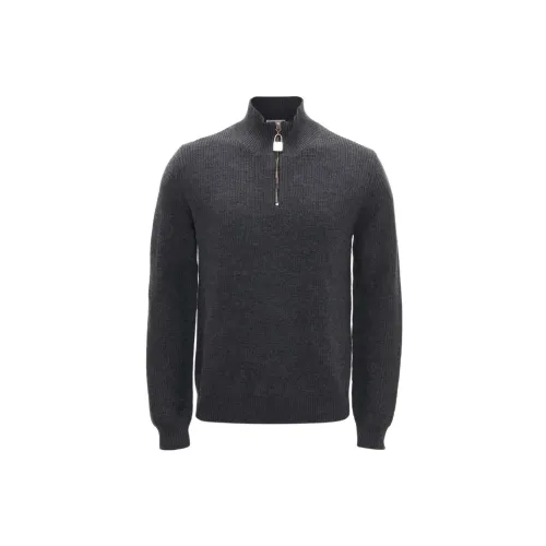 JW Anderson Sweaters Unisex Charcoal Gray