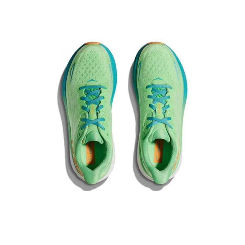 HOKA ONE ONE Clifton 9 'Lemon Green'-2
