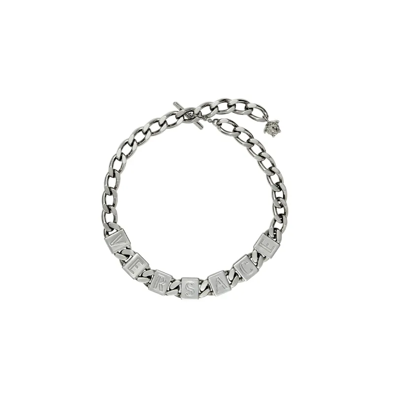 VERSACE Necklaces Women's Silver-0