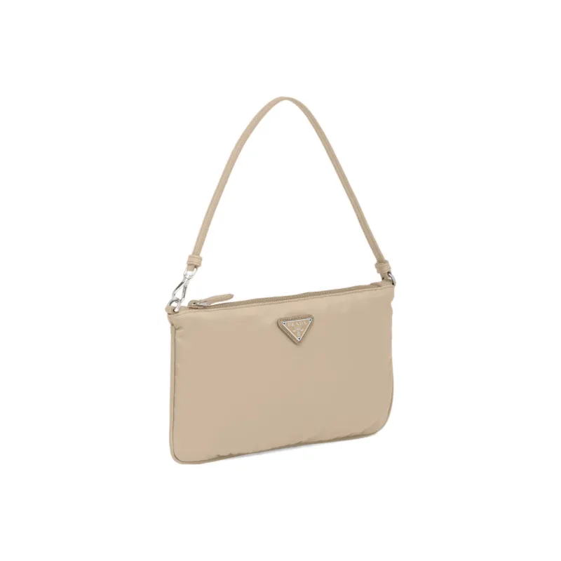 PRADA Re Nylon Mini Bag Desert Beige-1