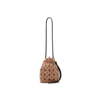 ISSEY MIYAKE Wring Gloss Polyvinyl Chloride Resin Shoulder Bag, Crossbody Bag Regular Women's Light Umber