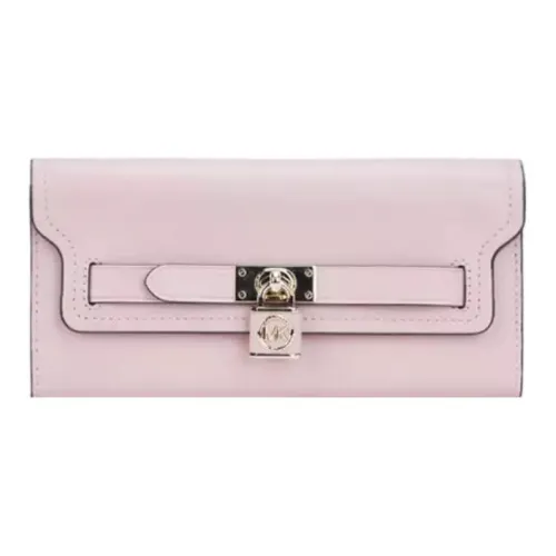 MICHAEL KORS Hamilton Legacy Cow Leather Wallet Large Size Women's Pink