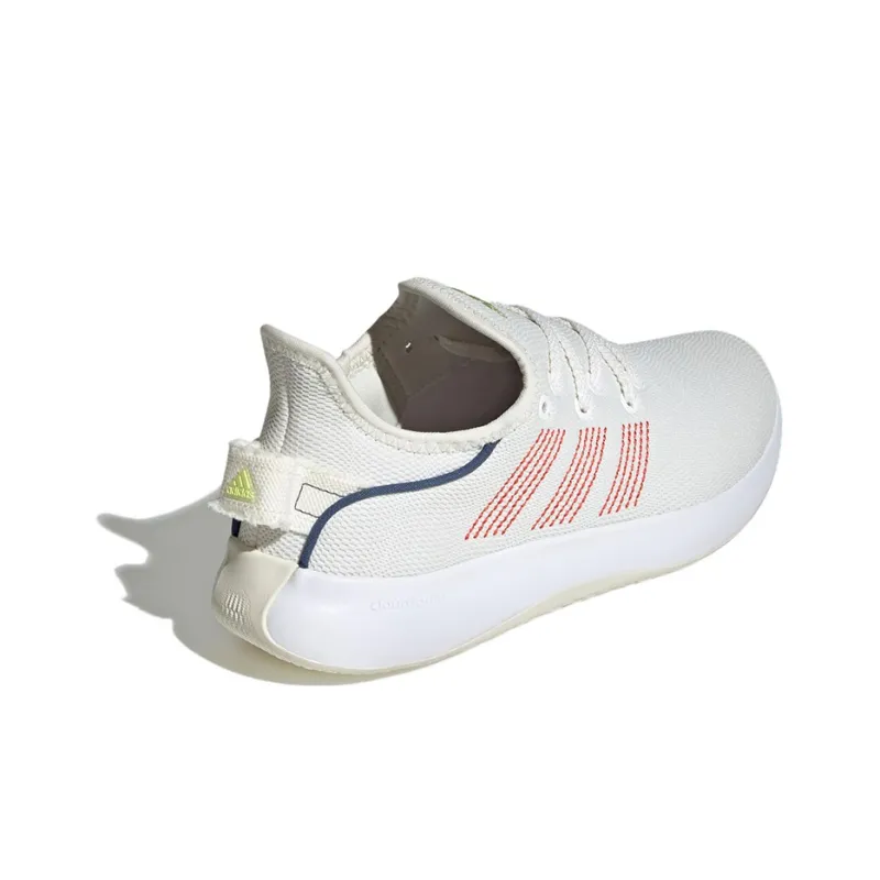 Adidas Cloudfoam Pure 'Off White Bright Red' Women's-3