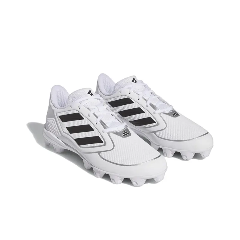 Adidas Purehustle 3 Md Cloud White Core Black Silver Metallic Women's-2