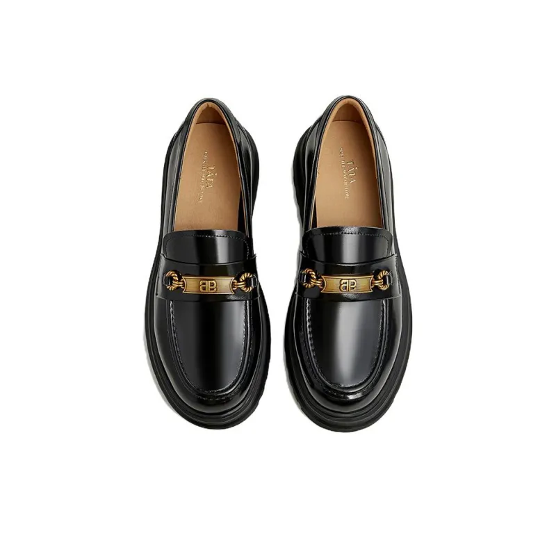 TATA Loafers Women's Black/Ecru-3