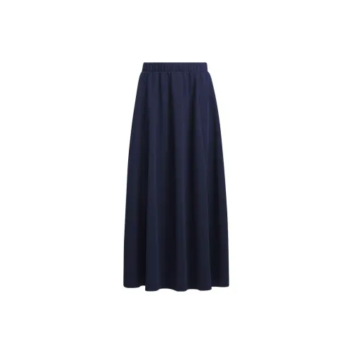 Adidas Originals SST Casual Long Skirts Women's Midnight Indigo