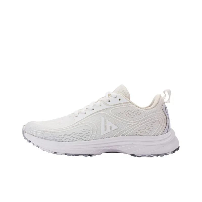 SANJEG Low Top Running Shoes Unisex Pearl White-0