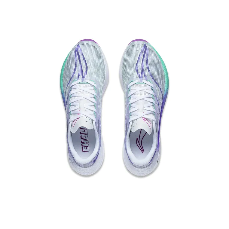 LiNing Feidian 3 Challenger Slip Resistant Breathable Support Rebound Low Top Casual Running Shoes Women's White-2