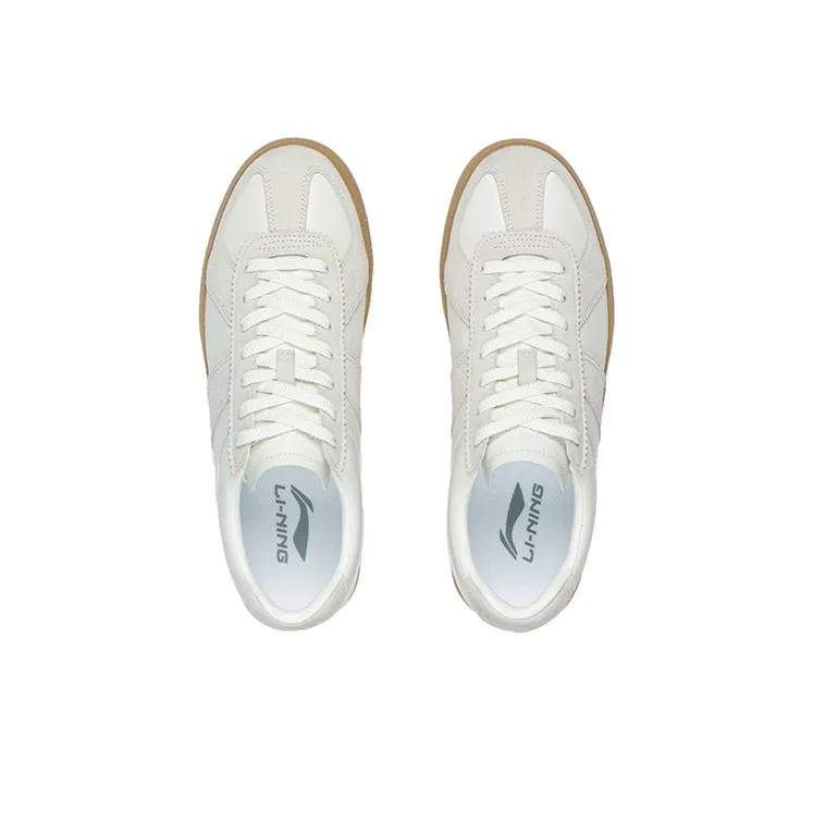 LiNing Yunchuan Low Top Skateboard Shoes Men's Mist White-2