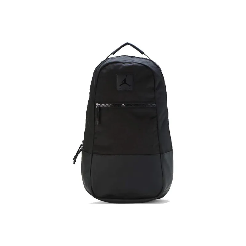 Jordan Polyester Backpack Regular Unisex Black-1