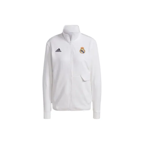 Adidas Real Madrid Jackets Women's White